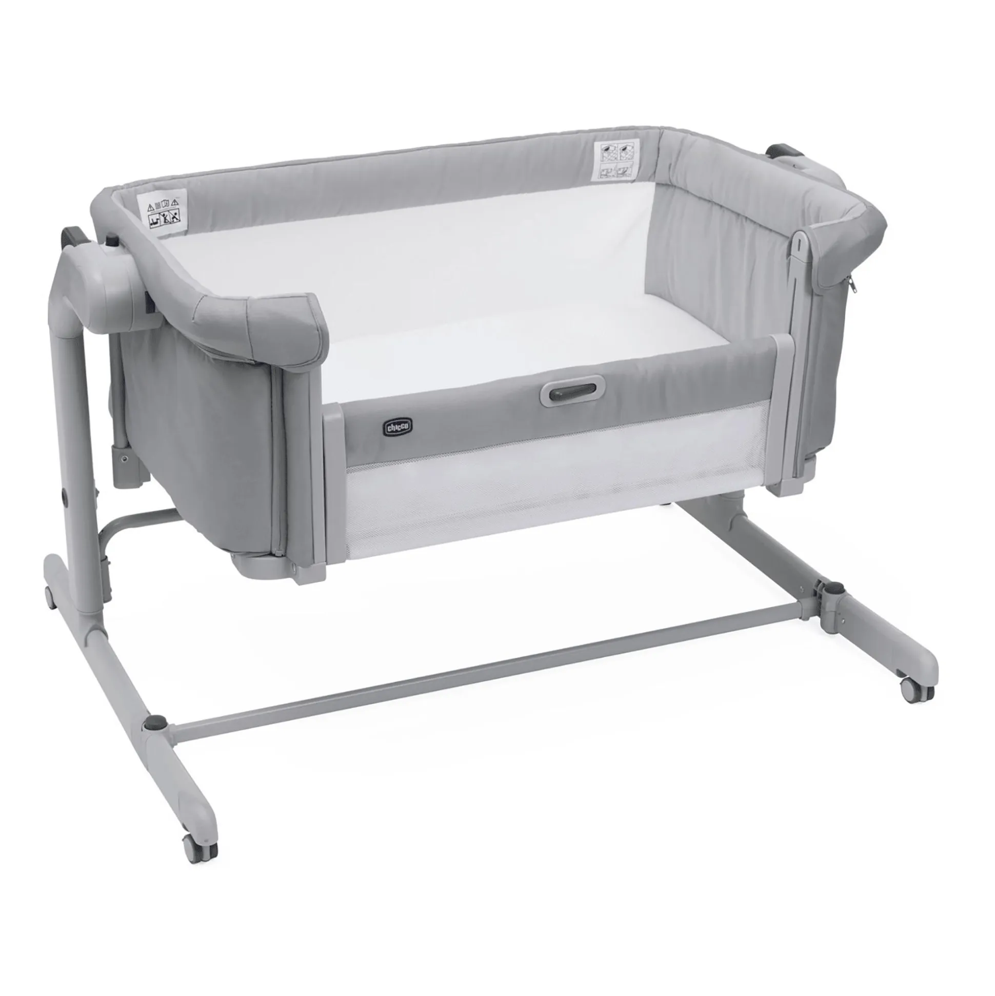 Beistellbett NEXT2ME Magic EVO Grey Mist