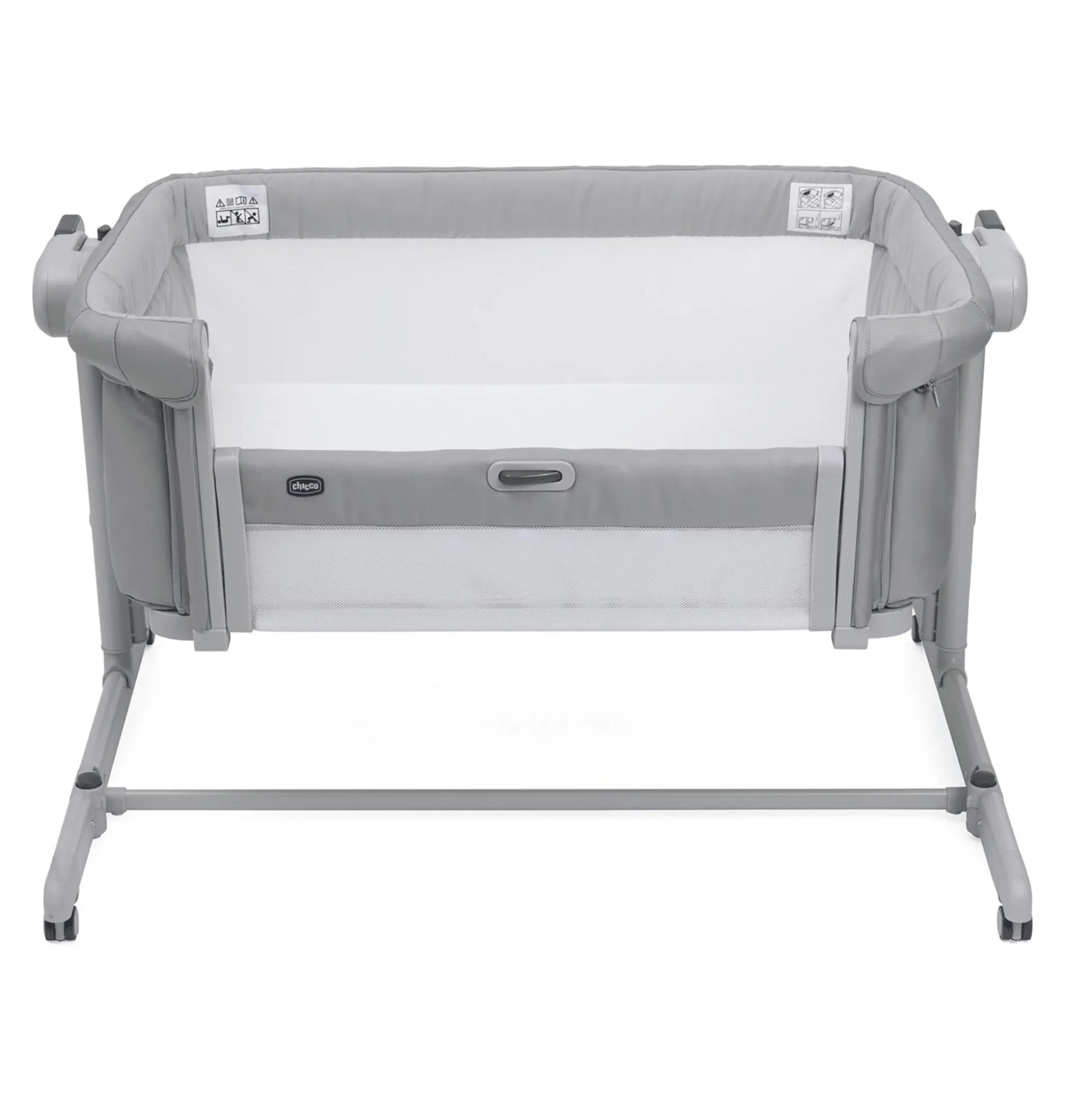 Beistellbett NEXT2ME Magic EVO Grey Mist