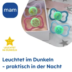 Beruhigungssauger Air Night Silikon 6 - 16 Monate