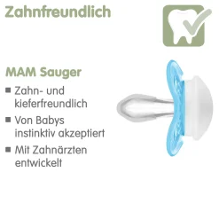 Beruhigungssauger Original Silikon 0 - 6 Monate