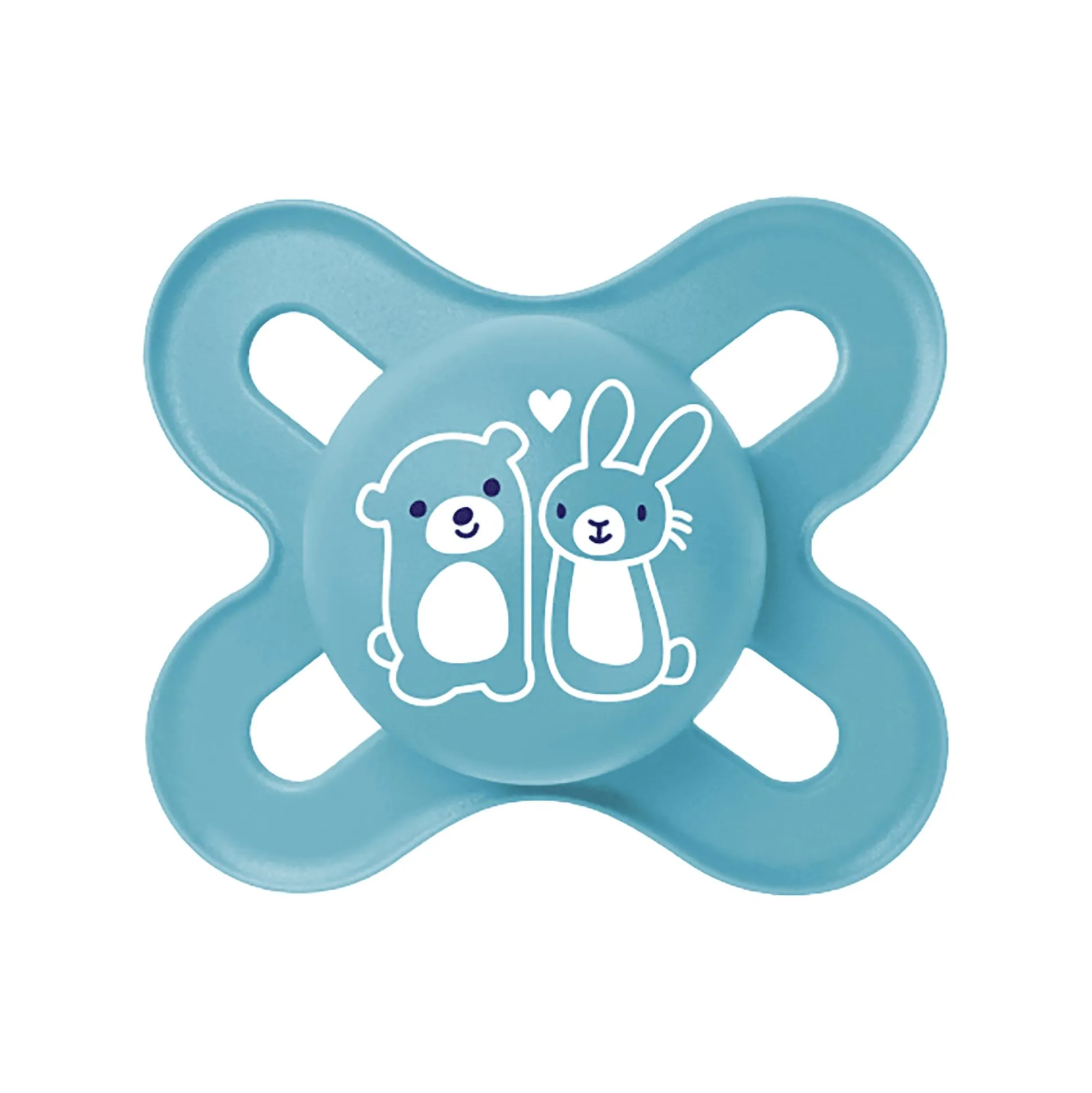 Beruhigungssauger Original Start Silikon 0-2 Monate 2 Stück Bär/Wolf