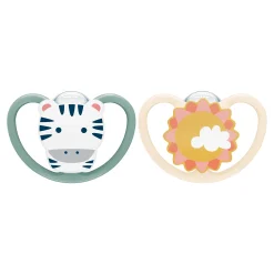 Beruhigungssauger Space 6-18 Monate Zebra