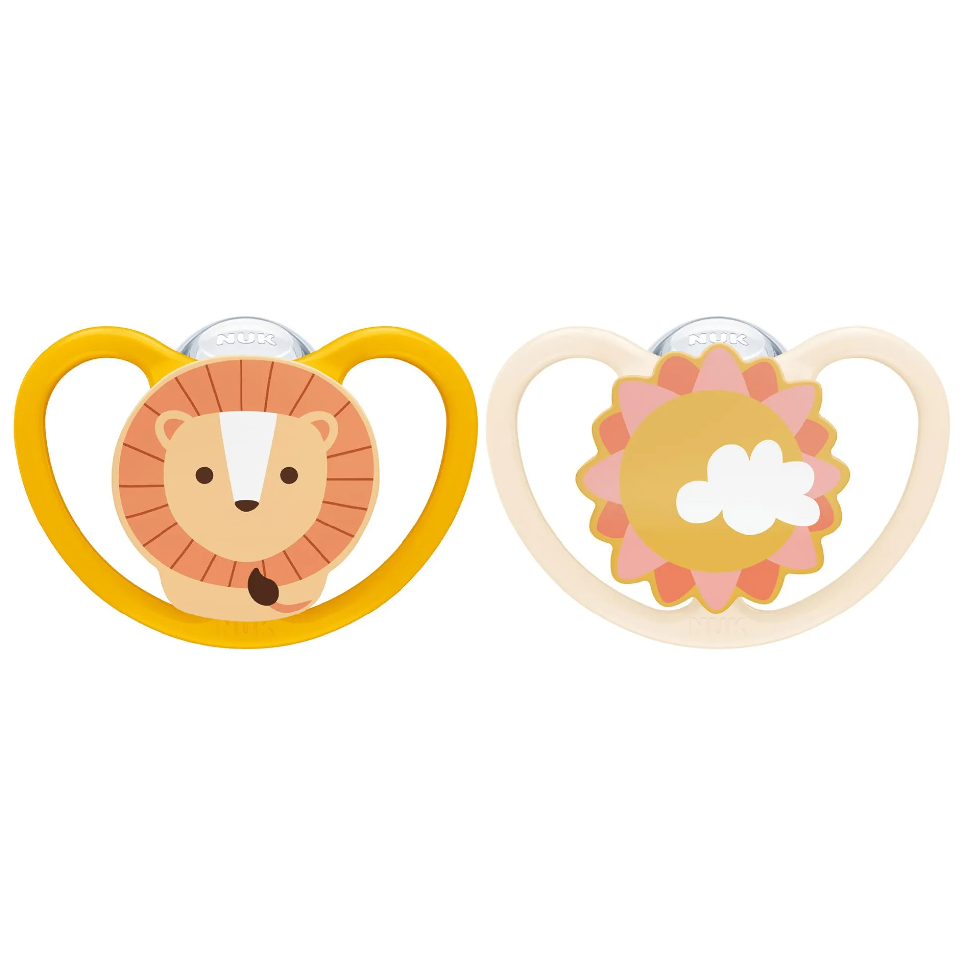 Beruhigungssauger Space 6-18 Monate Löwe