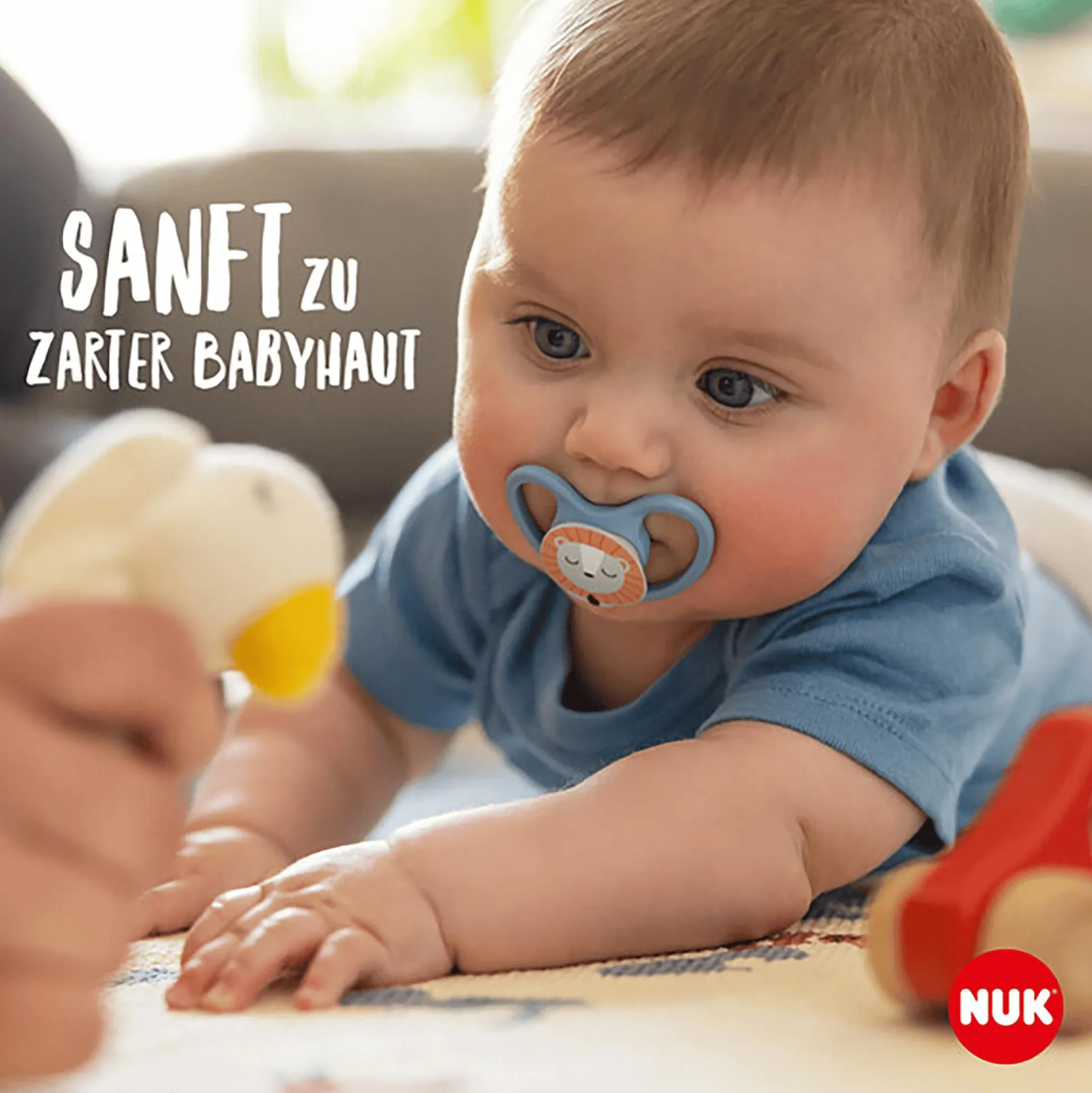 Beruhigungssauger Space 6-18 Monate Löwe