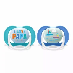 Beruhigungssauger Ultra Air 6-18 Monate Happy Boy - Papa Boat SCF080/03