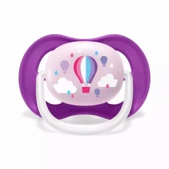 Beruhigungssauger Ultra Air 6-18 Monate Happy Girl - Papa Ballon SCF080/04