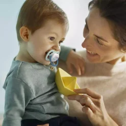 Beruhigungssauger Ultra Air 0-6 Monate Happy Boy - Mama Boat SCF080/01