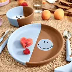 Besteckset Happy Rascals Smile Sky Blue