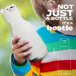 Bestie Trinkflasche Eisbär