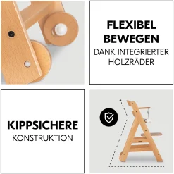 Beta+ Natur mit Sitzauflage Uni Beige