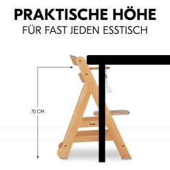 Beta+ Natur mit Sitzauflage Uni Beige