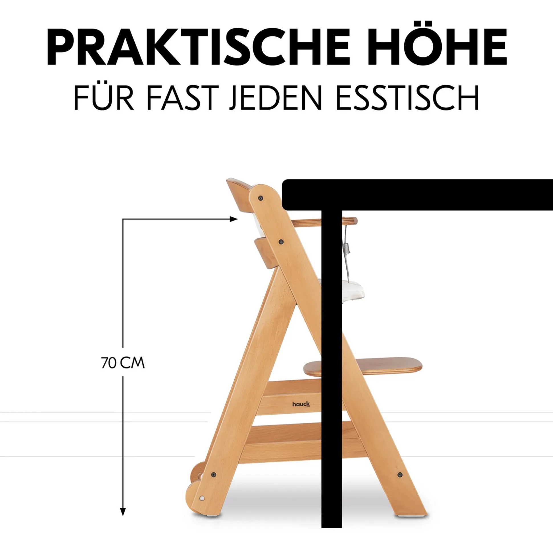 Beta+ Natur mit Sitzauflage Uni Beige