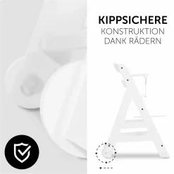 Beta Newborn Set - White Melange Charcoal