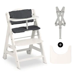 Beta+ White mit Sitzauflage Anthrazit