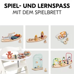 Beta+ White mit Sitzauflage Anthrazit