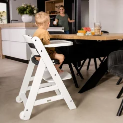 Beta+ White mit Sitzauflage Anthrazit