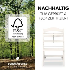 Beta+ White mit Sitzauflage Anthrazit