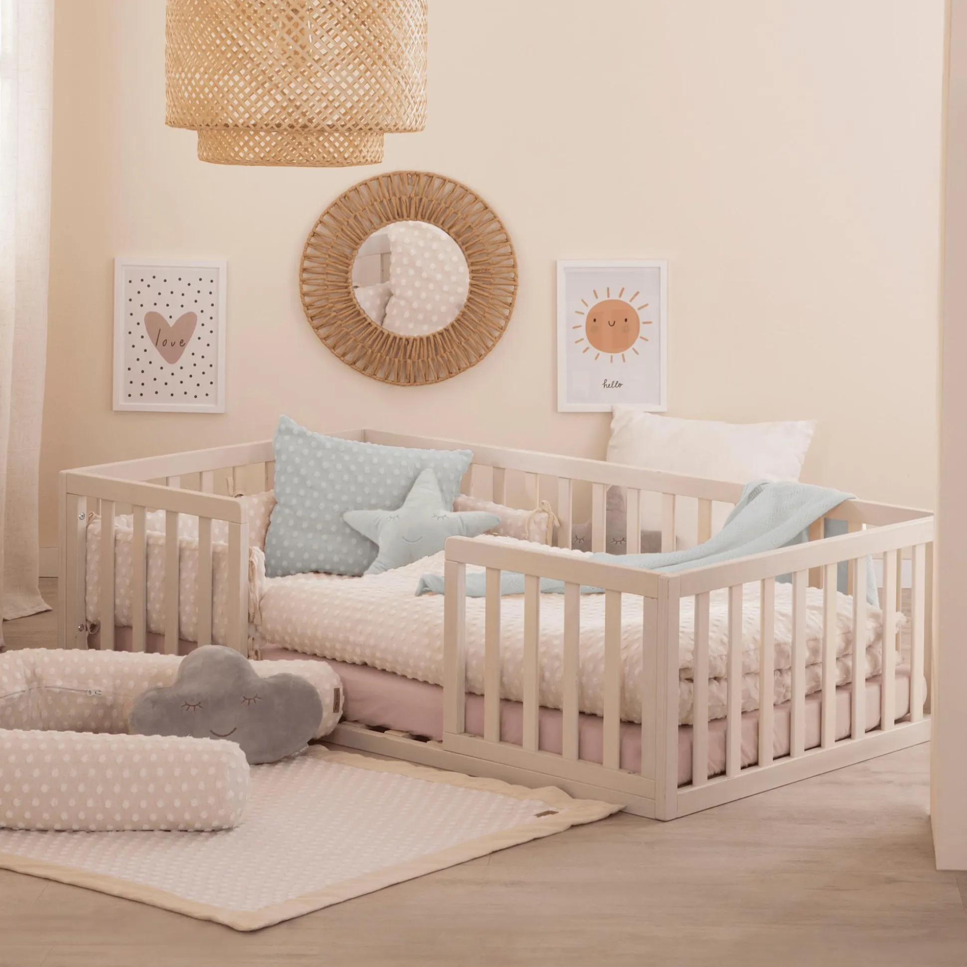 Bettschlange Frosty Almond