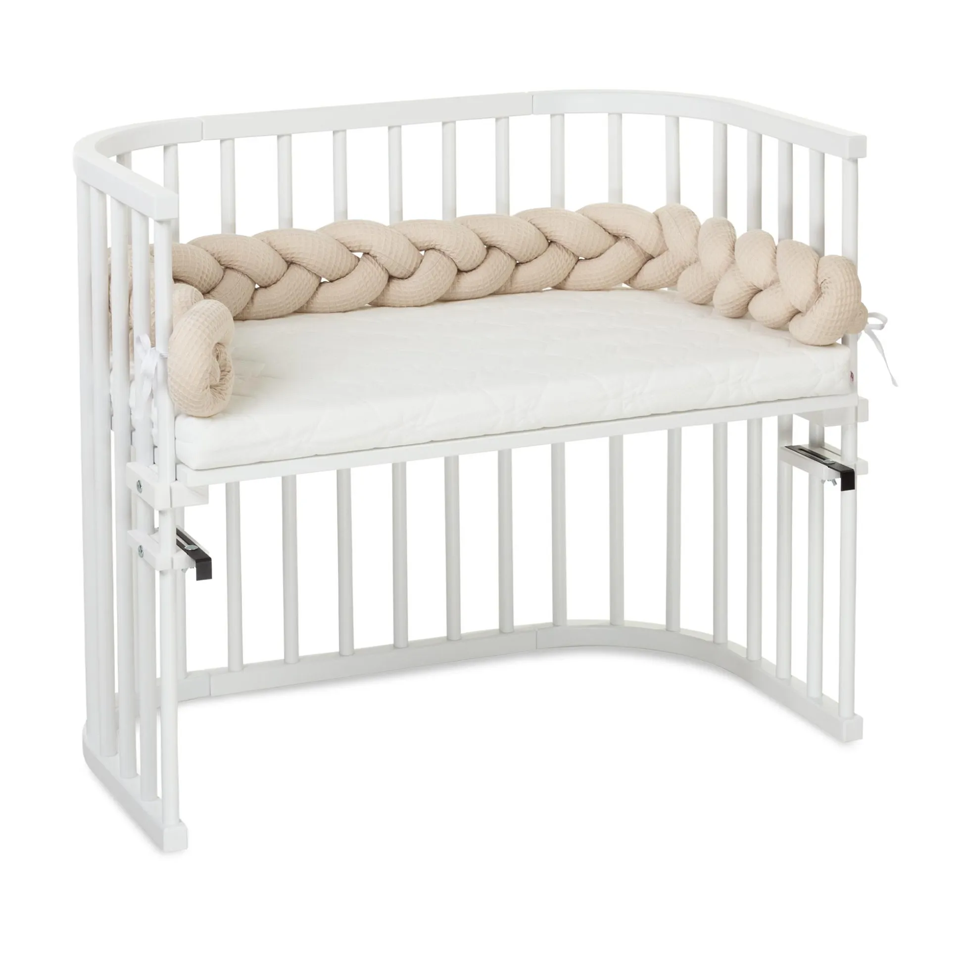 Bettschlange geflochten Sand 180 cm