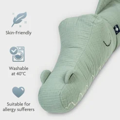 Bettschlange Krokodil