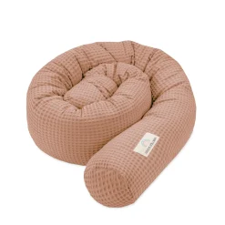 Bettschlange Waffelpiqué Dune