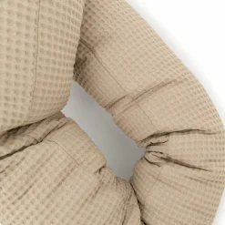 Bettschlange Waffelpiqué Seashell