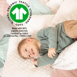 Bettwäsche Frosty Almond 80 x 80 cm