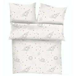 Bettwäsche Rakete 80x80 cm