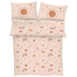 Bettwäsche Sonne & Mond 100x135 cm