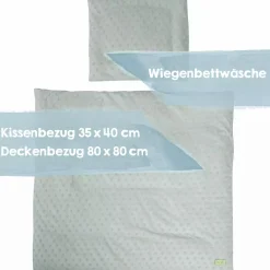 Bettwäsche  80x80cm