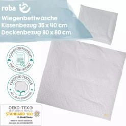 Bettwäsche  80x80cm