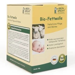 Bio-Fettwolle