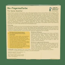 Bio-Fingermalfarben