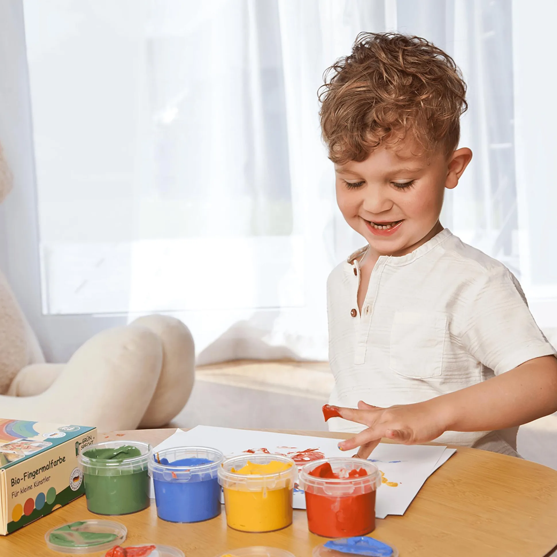 Bio-Fingermalfarben