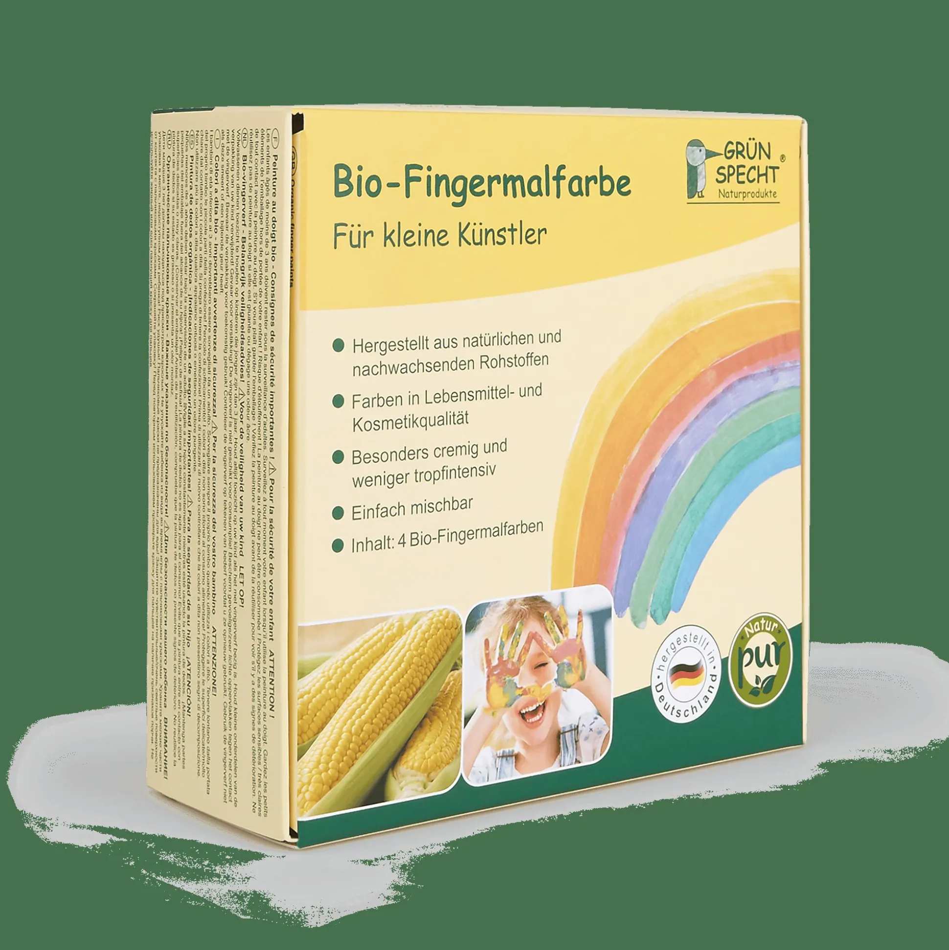 Bio-Fingermalfarben