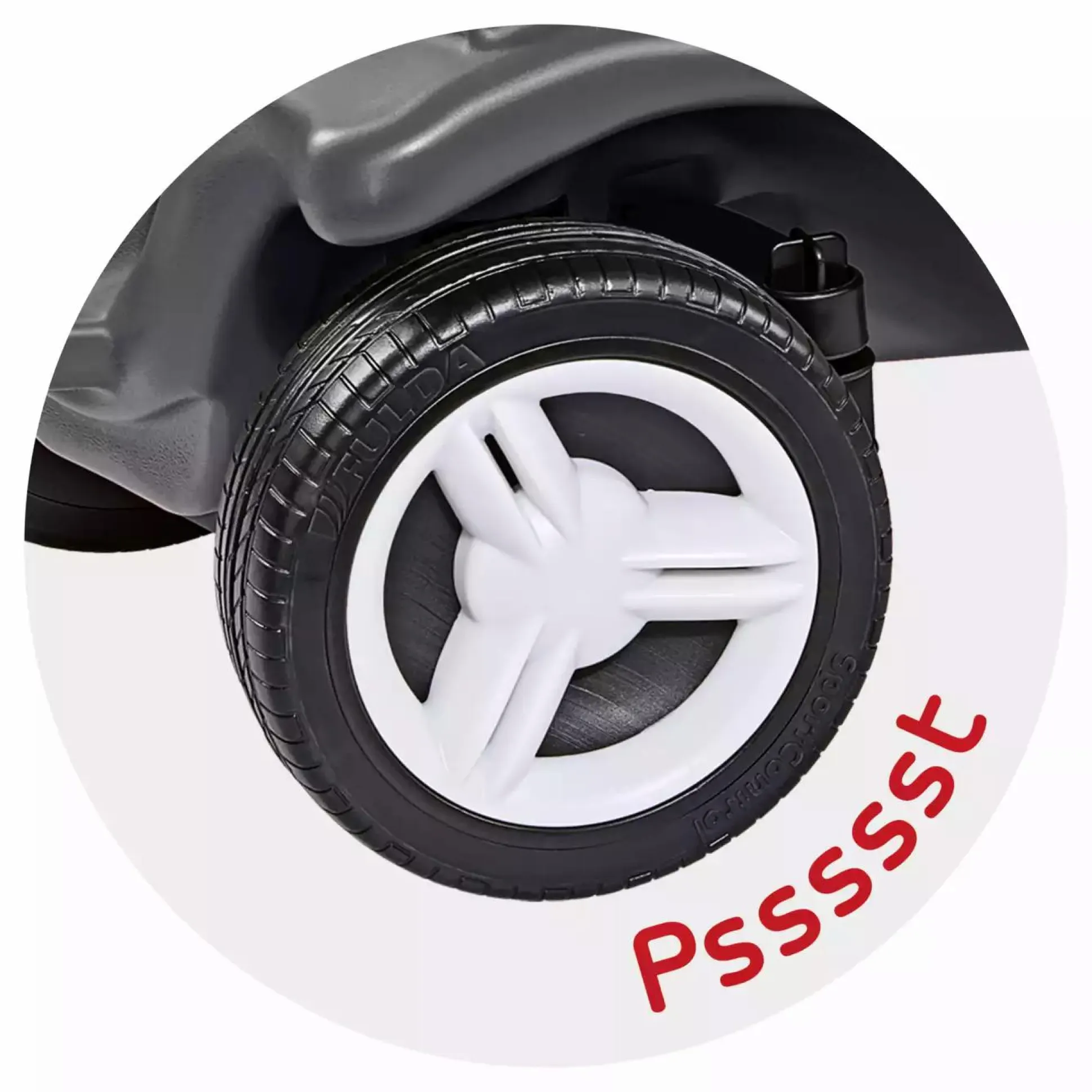 Bobby Car mit Flüsterrädern