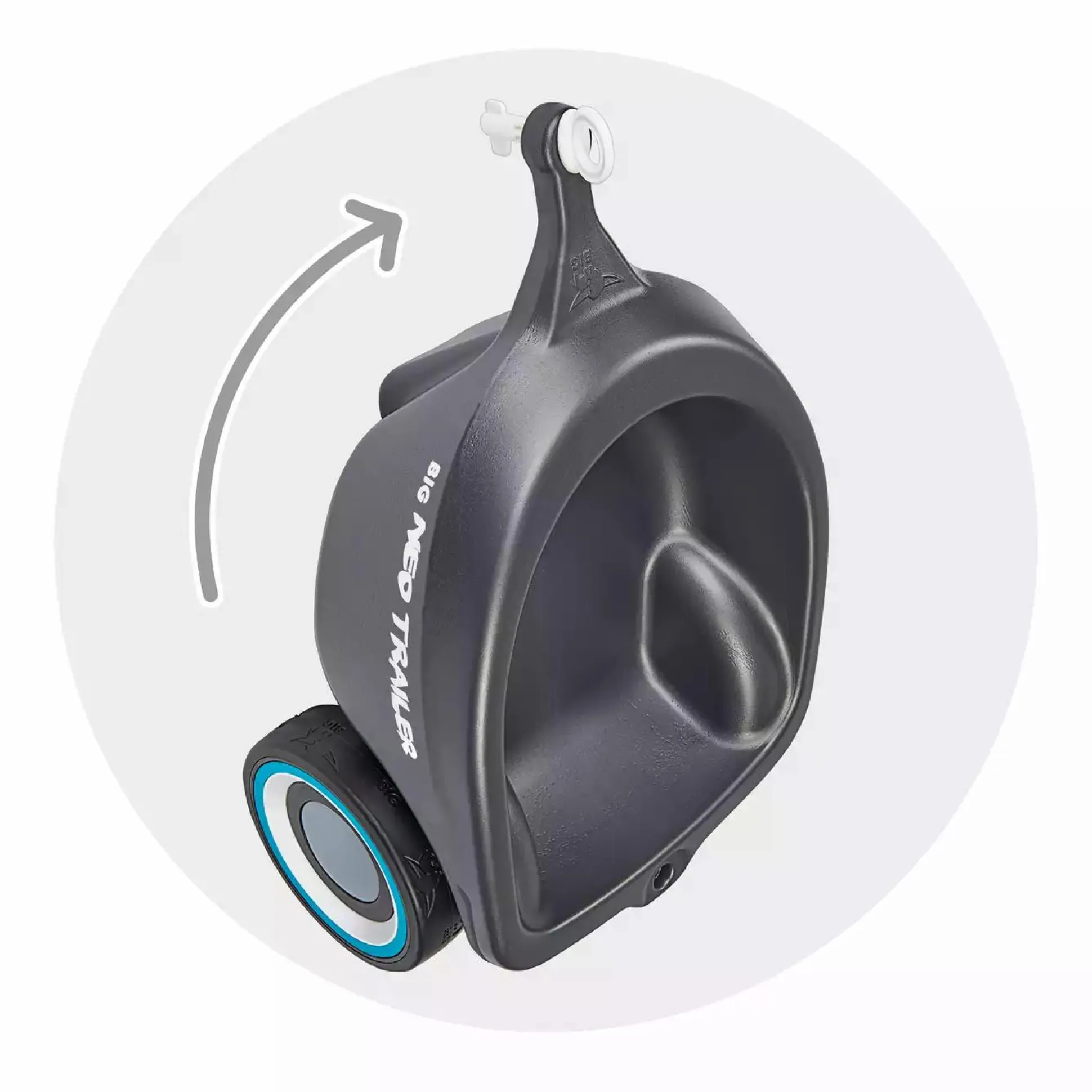 Bobby Car Neo Anhänger Anthrazit