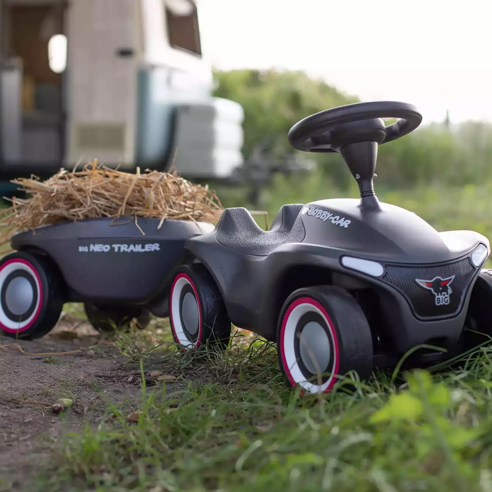 Bobby Car Neo Anhänger Anthrazit