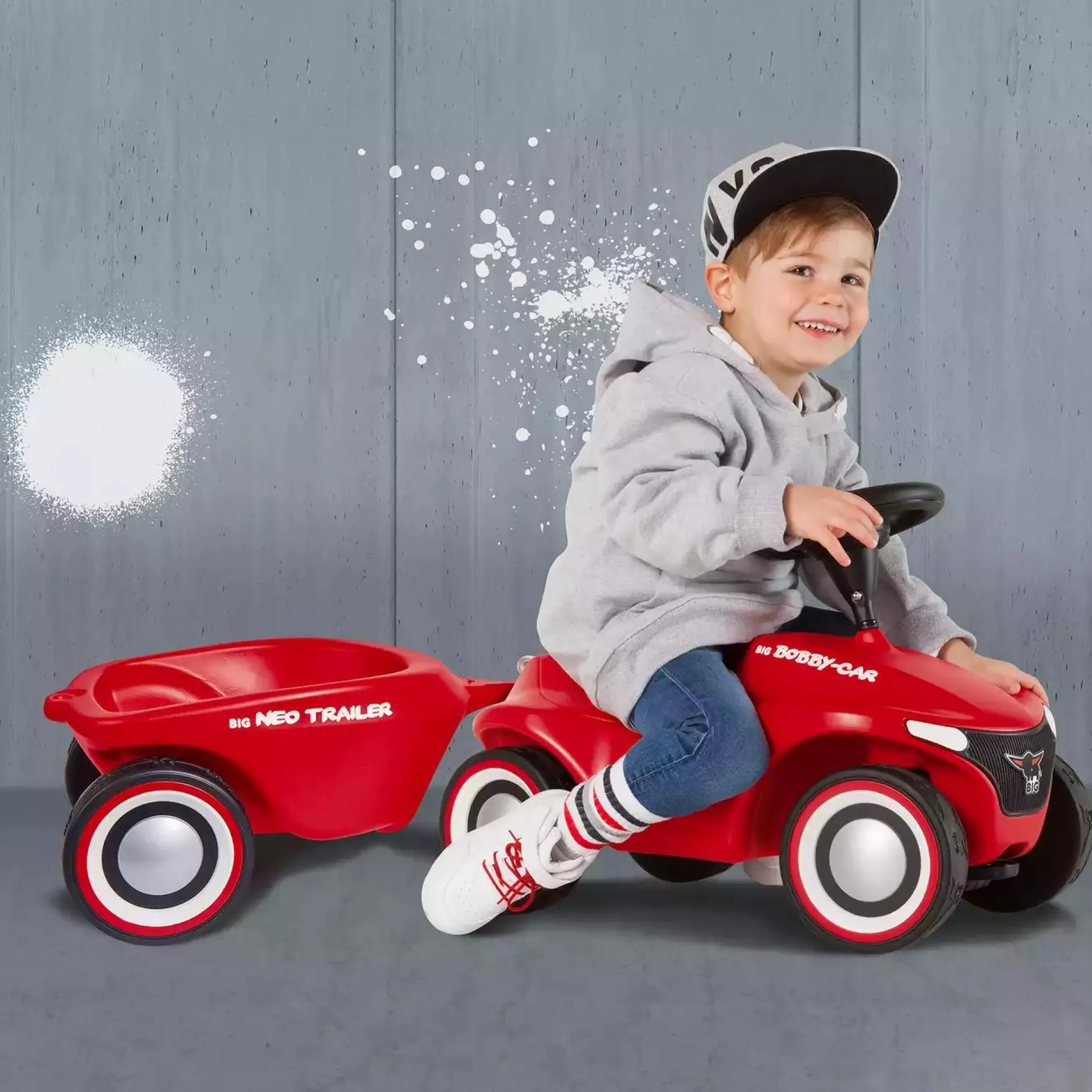 Bobby Car Neo Anhänger Rot