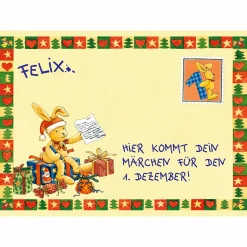 Briefbuch: 24 Adventsbriefe von Felix – mit 24 echten Briefen