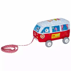 Bus auf Holzrollen BabyGlück