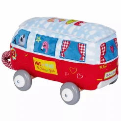 Bus auf Holzrollen BabyGlück