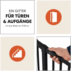 Clear Step 2 Black 75-80 cm