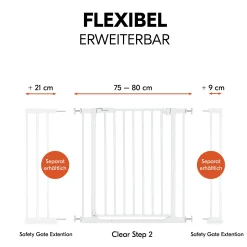 Clear Step 2 White 75-80 cm