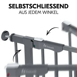 Clear Step Autoclose 2 Dark Grey 75-80 cm