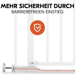 Clear Step Autoclose 2 White 75-80 cm