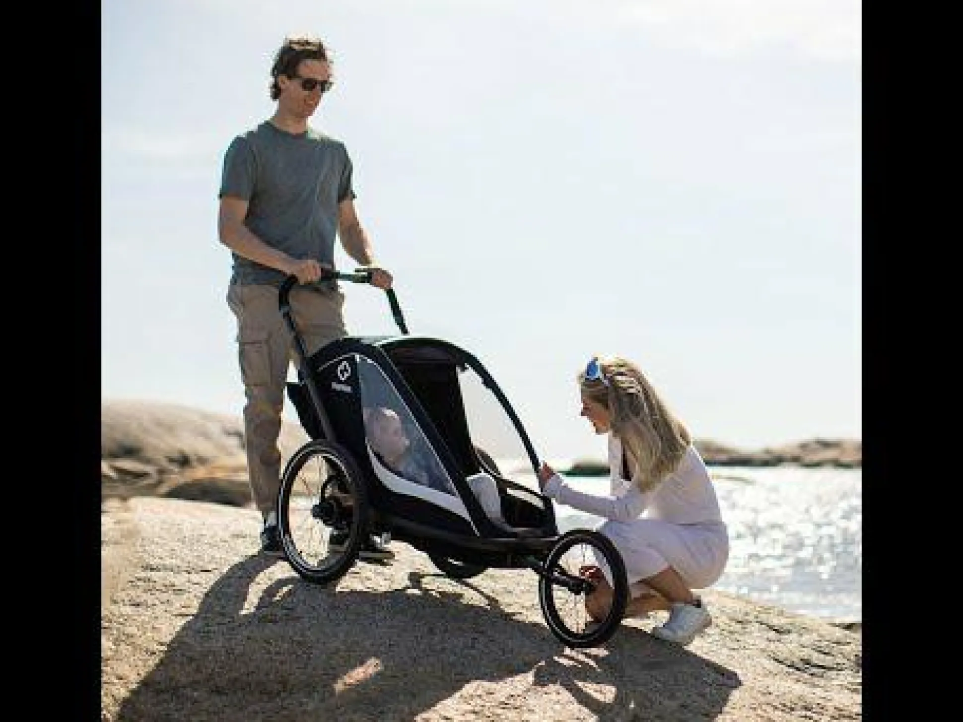 Cocoon Zweisitzer Grey/Black