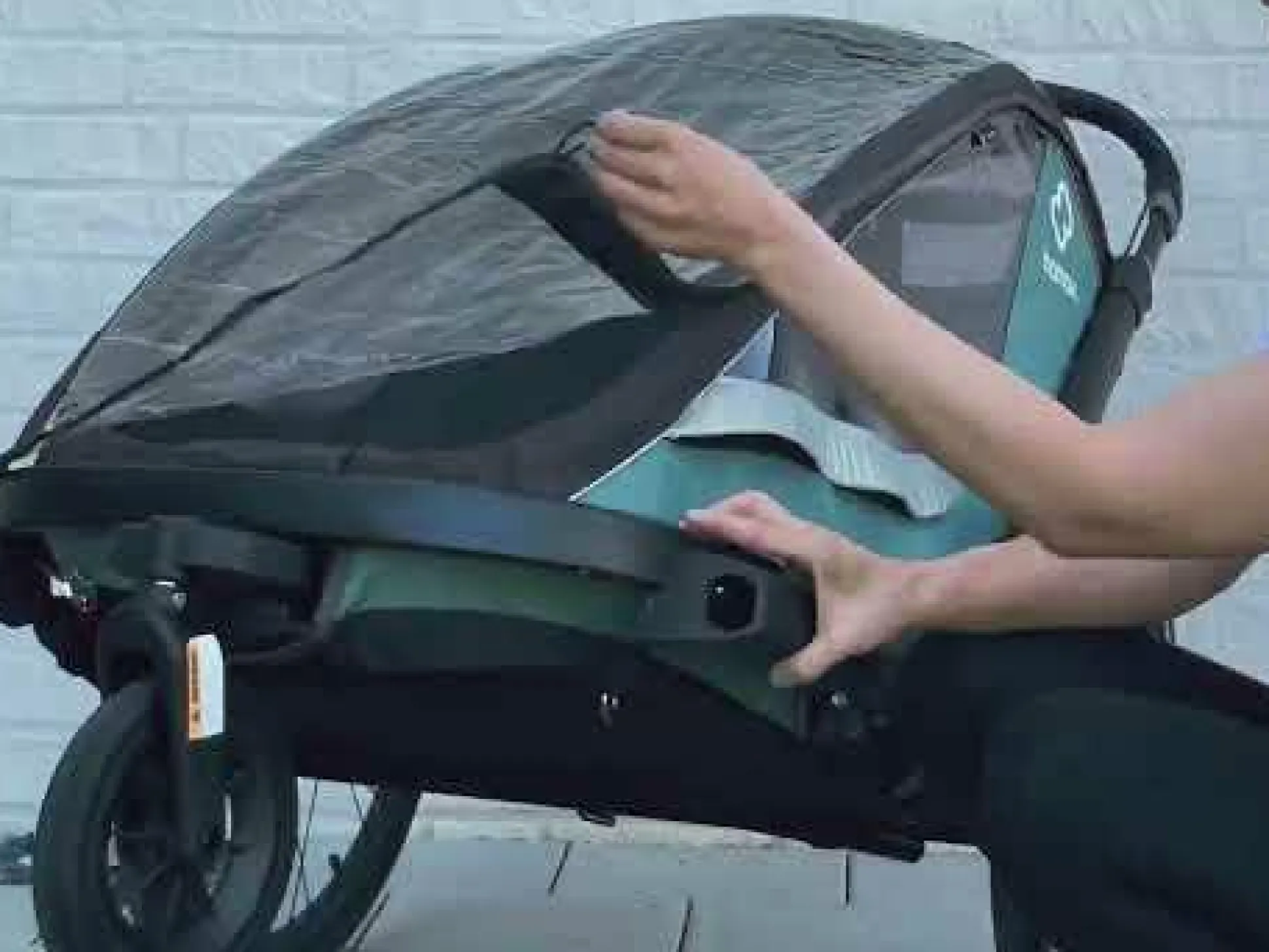 Cocoon Zweisitzer Grey/Black