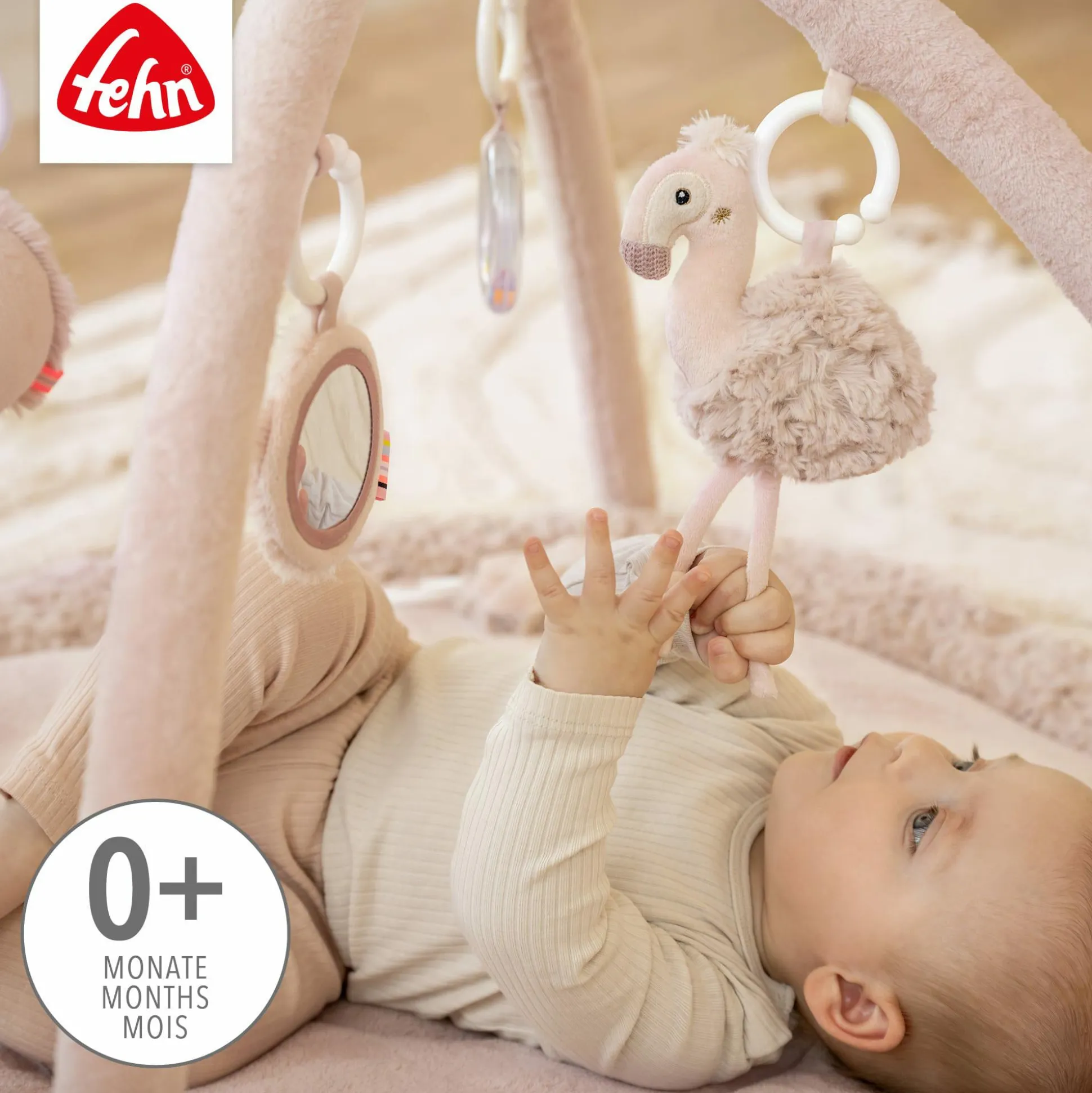 3D Activity Decke Flamingo