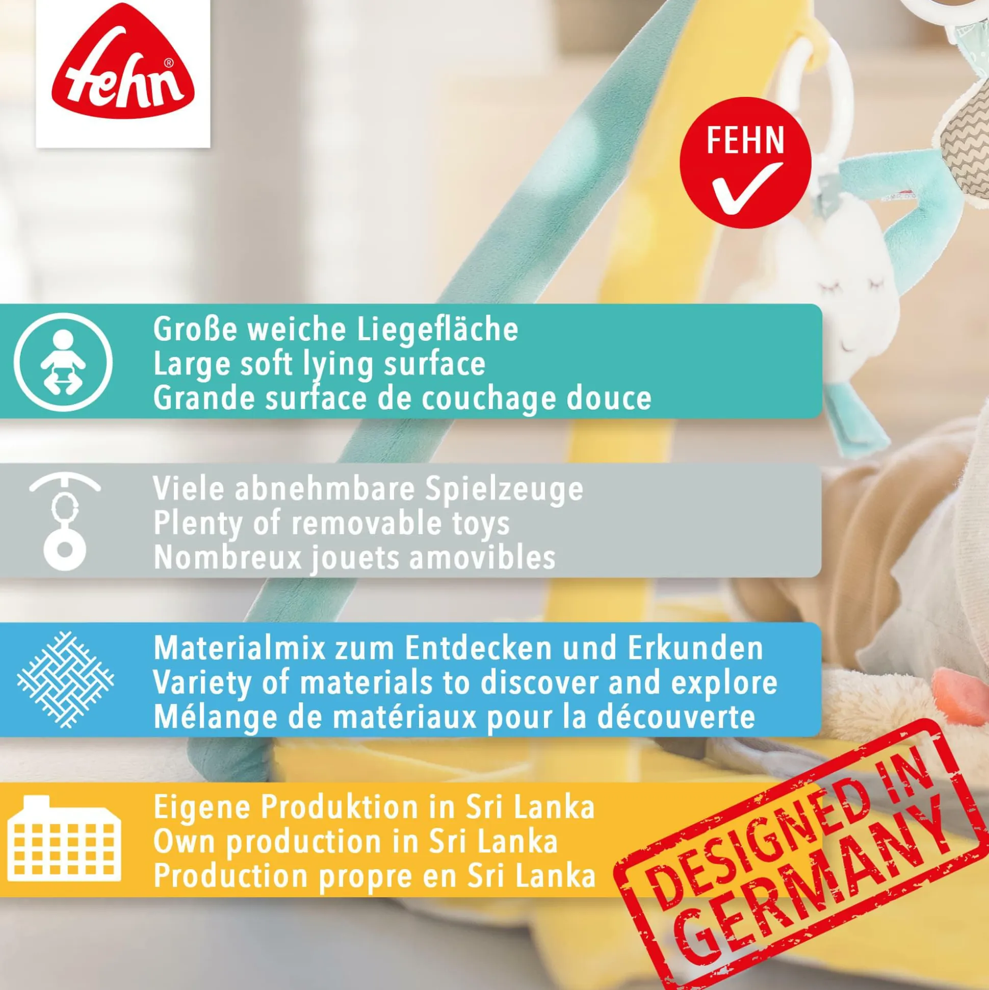 3D Activity Decke Flamingo